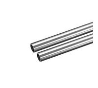 QUARKZMAN 304 Inoxidable Acero Tubo, OD 16mm x 1,5mm Pared Grosor 300mm Longitud Metal Tubo para Industria Maquinaria, 2uds