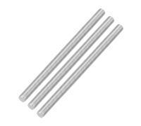 QUARKZMAN 3Pcs Varilla Roscada Completa M12 x 200mm Acero Inoxidable 304 Rosca a la Derecha Pernos de Barra para Ensamblaje de Muebles y Maquinaria