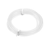 QUARKZMAN 3x4mm 1 Metro Silicona Tubo x 1uds Flexible Silicona Tubo Manguera para Agua Transferencia, [Claro]