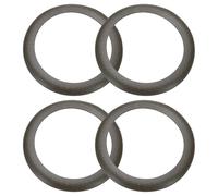 QUARKZMAN 4 74.5mm 56mm 1.0mm Universal Plateado Piezas Anillo De Pistón Para Compresor De Aire Diámetro Exterior Diámetro Interior Grosor Anillo De Sellado Para Sistemas De Bomba De Aire