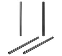 QUARKZMAN 4 Pcs M3x90mm Separadores De Columna Redondos De Aluminio Con Roscas Hembras Para Piezas De Multirrotor RC, DIY, Quadcopter FPV (Negro)