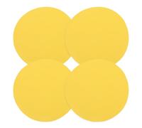 QUARKZMAN 4 Pezzi Cuscinetti Apertura Barattoli In Silicone 12.5 cm/5" Apri Barattoli Multiuso Tappi Rotondi Antiscivolo Per Anziani Bambini E Mani Deboli Giallo