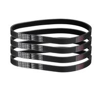 QUARKZMAN 4 Piezas 180J6 PJ Correa En V 6 Nervios 18" Largo x 0.55" Ancho x 0.14" Alto Correa Poli V EPDM Correa Micro V Multi Cuña