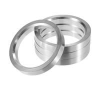 QUARKZMAN 4 Piezas Anillos Centradores de Aleación de Aluminio de 75 mm de Diámetro Exterior a 60.1 mm de Diámetro Interior para Cubos de Rueda de Coche