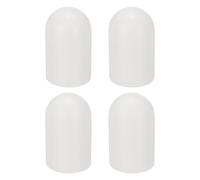 QUARKZMAN 4 Piezas De Tapas Difusoras para 13.6 Mm DI X 27 Mm De Altura Tapas Flexibles De Silicona para Extremos, Cubiertas Protectoras con Rosca para Luces LED De Antorcha De