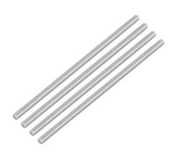 QUARKZMAN 4 Piezas de Varilla Roscada Completa, M4 x 100mm, Varilla Roscada Acero Inoxidable 304, Rosca a la Derecha, Pernos de Barra M4-0.7 para Ensamblaje de Muebles y Maquinaria