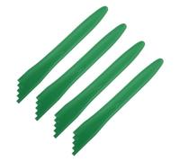 QUARKZMAN 4 Piezas Kits de Burbujas para Conservas, Medidor de Burbujas de 8 Pulgadas, Suministros para Conservas, Removedor de Burbujas para Alimentos en Conserva, Verde