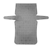 QUARKZMAN 4 Piezas Lámina de Malla de Plástico 6 Conteo 41.2Cm para Hacer Bolsos de Ganchillo Bolsa Bandolera Lienzo en Blanco para Bordado Aguja de Punto de Cruz, Bolsa, Negro