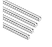 QUARKZMAN 4 Piezas Varillas De Movimiento Lineal 4.8mm x 100mm Varilla Guía De Carril Lineal De Acero Inoxidable 304 Para Impresora 3D CNC Herramienta DIY (Diámetro: 3/16 Pulgada)