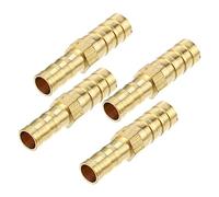 QUARKZMAN 4 Uds 10 mm - 8 mm Recto Forma Barb Latón Manguera Conector