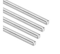 QUARKZMAN 4 Varillas De Movimiento Lineal, 4.8mm x 250mm Guía De Eje De Carril Lineal De Acero Inoxidable 304 Para Impresora 3D, CNC, Herramienta De Bricolaje (Diámetro: 3/16 Pulgada)