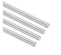 QUARKZMAN 4 Varillas De Movimiento Lineal, 4.8mm x 350mm Varilla Guía De Carril Lineal De Acero Inoxidable 304 Para Impresora 3D, CNC, Herramienta De Bricolaje (Diámetro: 3/16 Pulgada)