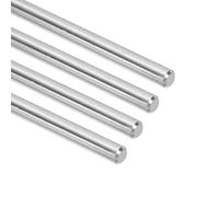 QUARKZMAN 4 Varillas De Movimiento Lineal, 4mm x 100mm Varilla De Guía Lineal De Acero Inoxidable 304 Para Impresora 3D, CNC, Herramienta DIY (Diámetro: 5/32 Pulgada)