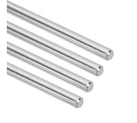 QUARKZMAN 4 Varillas De Movimiento Lineal, 4mm X 350mm Guía De Eje De Movimiento Lineal De Acero Inoxidable 304 Para Impresora 3D, CNC, Herramienta De Artesanía DIY (Diámetro: 5/32