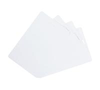 QUARKZMAN 40 Paquetes De Tarjetas De PVC En Blanco 20mil Tarjetas De Crédito En Blanco Con Ranura En El Lado Corto Para Impresora De Identificación, Gráficos Blancos