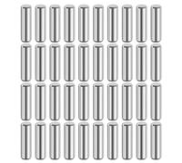 QUARKZMAN 40 Pcs Pasadores Cilíndricos De 5 mm x 16 mm Acero Inoxidable 316LPara Estantes Pines De Soporte Para Estantes Elementos De Sujeción Pines Metálicos Para Estantes Tono Plateado