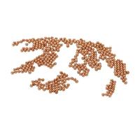 QUARKZMAN 400 Piezas de Bolas de Rodamiento de Cobre Sólido de Precisión de 1.5mm Bolas de Cobre Puro para Maquinaria, Automoción y Proyectos de Bricolaje (Cobre T2)