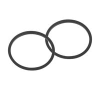 QUARKZMAN 40oz Sustitución de Sellos de Goma para Tapa, 2 Piezas 3" Diámetro en Forma de O Juntas de Tapa Recerrables para Tazas de Acero Inoxidable Aisladas al Vacío, Negro