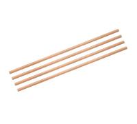 QUARKZMAN 4pcs Barra de Cobre, 6mm Diámetro 22.4cm Largo Varilla Redonda de Cobre Puro Soldadura Sólido Metálico para Torno de Bares Artesanías Bricolaje Manualidad Industria Modelo Joya