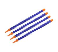QUARKZMAN 4Pcs Manguera Flexible De Refrigeración De Agua Y Aceite Con Roscado G1/4", 300mm Boquilla Redonda Ajustable De Plástico Con Tubo Interno Para Torno CNC