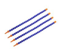 QUARKZMAN 4Pcs Manguera Flexible De Refrigeración De Agua Y Aceite Con Roscado G1/4", 400mm Boquilla Redonda Ajustable De Plástico Con Tubo Interno Para Torno CNC