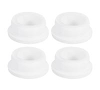 QUARKZMAN 4pcs Tapón de Silicona, Tapones Pata Botones de Silicona Tapa de Botón de Goma Sellador de Silicona Reutilizable para Orificio de 32-33mm/1.26-1.3",Blanco