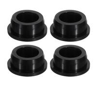 QUARKZMAN 4pcs Tapón de Silicona, Tapones Pata Botones de Silicona Tapa de Botón de Goma Sellador de Silicona Reutilizable para Orificio de 31-32mm/1.22-1.26",Negro