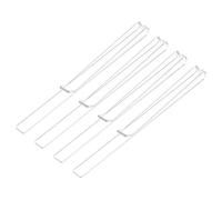 QUARKZMAN 4uds Música Libro Clips Claro Acrílico Hoja Música Soporte para Música más Gruesa Libros Partituras Música Soportes Piano Partituras Música Libro Soportes Transparente