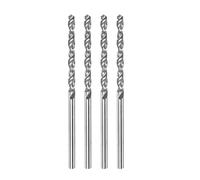QUARKZMAN 4uds Sólido Carburo Taladro Taladros 1,75mm C3/K10 Tungsteno Carburo Precisión Mini Micro Recta Vástago Helicoidal Taladro para Inoxidable Acero Metal Plástico Madera