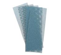 QUARKZMAN 5 hojas de lijado de malla 120 granos 2.8" x 7.8" Papel de lija cerámico abrasivo húmedo y seco sin polvo Almohadillas abrasivas de gancho y bucle para coche Carpintería Pulido