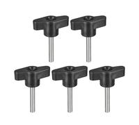 QUARKZMAN 5 Pcs de Tornillo de Sujeción, M5 x 30mm, Acero Inoxidable 304, Tornillos de Pulgar en Forma de T para Reemplazo Rápido de Perillas de Apriete Manual