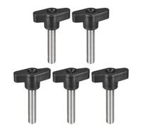 QUARKZMAN 5 Pcs de Tornillo de Sujeción, M8 x 40mm, Acero Inoxidable 304, Tornillos de Pulgar en Forma de T para Reemplazo Rápido de Perillas de Apriete Manual