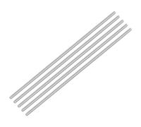 QUARKZMAN 5 Piezas de Varilla Roscada Completa, M4 x 200mm, Varilla Roscada Acero Inoxidable 304, Rosca a la Derecha, Pernos de Barra M4-0.7 para Ensamblaje de Muebles y Maquinaria