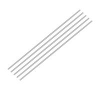 QUARKZMAN 5 Piezas de Varilla Roscada Completa, M4 x 400mm, Varilla Roscada Acero Inoxidable 304, Rosca a la Derecha, Pernos de Barra M4-0.7 para Ensamblaje de Muebles y Maquinaria