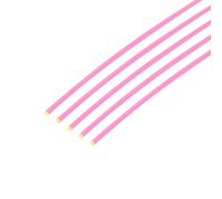 QUARKZMAN 5 Piezas de Varillas de Fibra Óptica P5 de Plástico 0.75mmx30cm para Filamento de Punto de Mira Fluorescente Rojo