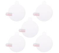 QUARKZMAN 5 Protectores de Pantalla de Vidrio para Reloj de 53 mm Hd de Alta Definición, Antirrayas, Impermeables, de Tpu, Universales, Redondos, para Protección de Pantalla