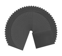 QUARKZMAN 50 Láminas De Lija De Carburo De Silicio 1200 Granos 9 X 11 Pulgadas Respaldo De Papel Kraft Peso C Para Acabado En Madera