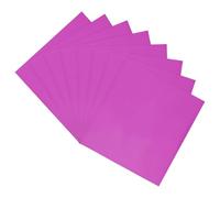QUARKZMAN 50 Pack Toner Reactive Foil, Hojas de Transferencia de Papel de Aluminio Deco Foil 8.5"x11" A4 para Scrapbooking Transferencia de Calor Manualidades DIY, Rojo Rosa