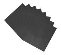 QUARKZMAN 50 Pack Toner Reactive Foil, Hojas de Transferencia de Papel de Aluminio Deco Foil 8.5"x11" A4 para Scrapbooking Transferencia de Calor Manualidades DIY, Negro