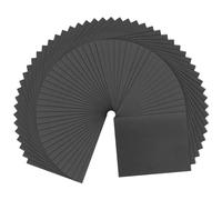 QUARKZMAN 50 Piezas De Lija De 1200 Granos 9 X 11 Pulgadas Respaldo De Papel Kraft Peso A Carburo De Silicio Abrasiva Hojas Para Lijado En Seco O Húmedo Para Acabado En Madera, Pulido