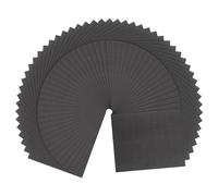 QUARKZMAN 50 Piezas De Lija De 1500 Granos 9 X 11 Pulgadas Respaldo De Papel Kraft Peso A Carburo De Silicio Abrasiva Hojas Para Lijado En Húmedo Y Seco Para Acabado En Madera