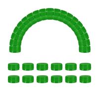 QUARKZMAN 50 Piezas De Tapas De Botella De Plástico 30mm Verde Oscuro | Tapas Rosca, Tapones Superiores, Para Botellas De Agua, Para DIY Desarrollo Imaginación Inteligencia Manualidades