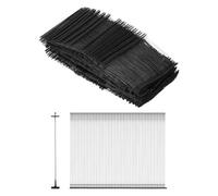 QUARKZMAN 5000 Piezas De Grapas Estándar Para Etiquetado 65mm/2.56 Pulgadas Grapas Para Pistola De Etiquetado Pines De PP Para Etiquetas De Precio En Ropa Accesorios Para la Venta al