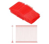 QUARKZMAN 5000 Piezas De Grapas Estándar Para Etiquetas De 65mm/2.56 Pulgadas Grapas Para Pistola De Etiquetado Púas De Plástico PP Accesorios Para Etiquetas De Precio En Ropa