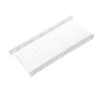 QUARKZMAN 5000 Piezas De Grapas Estándar Para Pistola De Etiquetado Grapas De 40mm Púas De Etiquetado Alfileres De Plástico Para Etiquetas Accesorios Para Pistola De Ropa Blanca