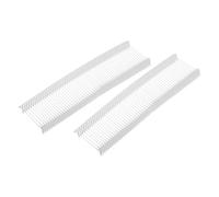 QUARKZMAN 5000 Piezas de Sujetadores Estándar para Pistola de Etiquetado, Etiquetas Blancas de 0.8 Pulgadas para Ropa de Plástico, Recargas de Pistola de Etiquetas de Tela, Grapas