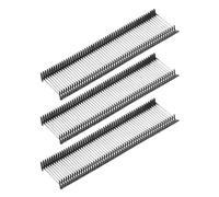 QUARKZMAN 5000pcs Grapas Estándar Para Pistola Etiquetado 20mm Púas Etiquetado Alfileres Etiqueta Plástico PP Para Pistola Etiquetado Precios, Accesorios Para Pistola Etiquetas Ropa, Negro