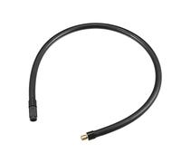 QUARKZMAN 50cm Coche Roscado Neumático Inflador Extensión Manguera Mandril Adaptador Bomba