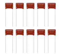 QUARKZMAN 50Pcs Condensador CBB22 400V 473J 0.047UF