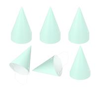 QUARKZMAN 50Pcs Gorros Mini De Fiesta De Cumpleaños, Gorros De Papel Coloridos, Cónicos Ajustables Decoraciones De Cumpleaños Para Animales De Peluche Fiestas De Adultos